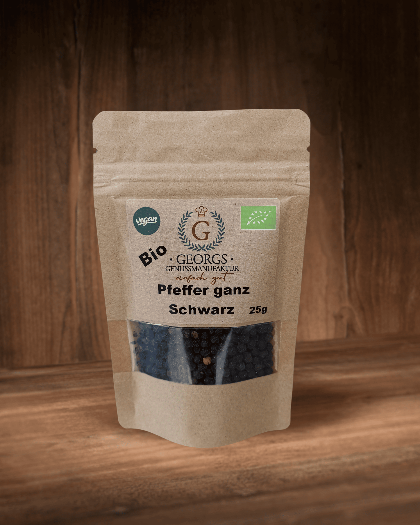 Bio Pfeffer ganz schwarz