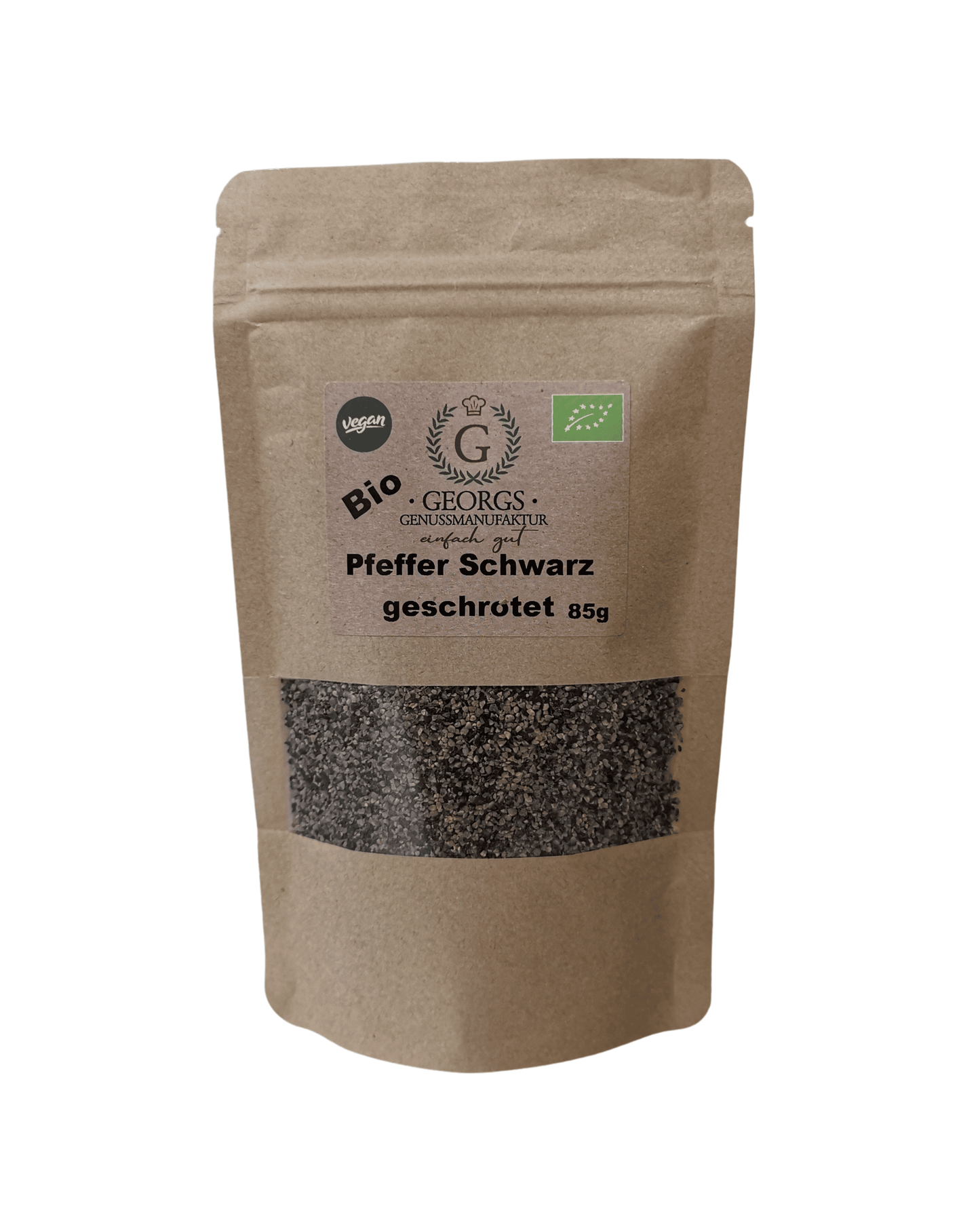 Bio Pfeffer Schwarz geschrotet