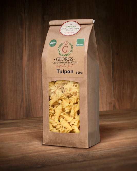 Tulpen Nudeln Hartweizen vegan Bioland 300 g